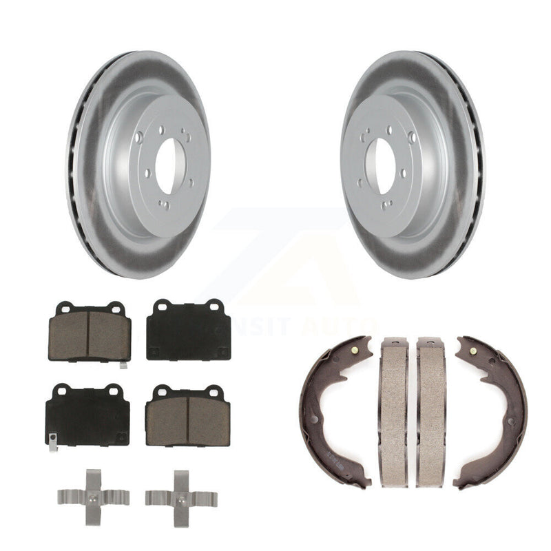 Transit Auto KGC-103106 Disc Brake Kit for 2008-2014 Mitsubishi Lancer - Rear