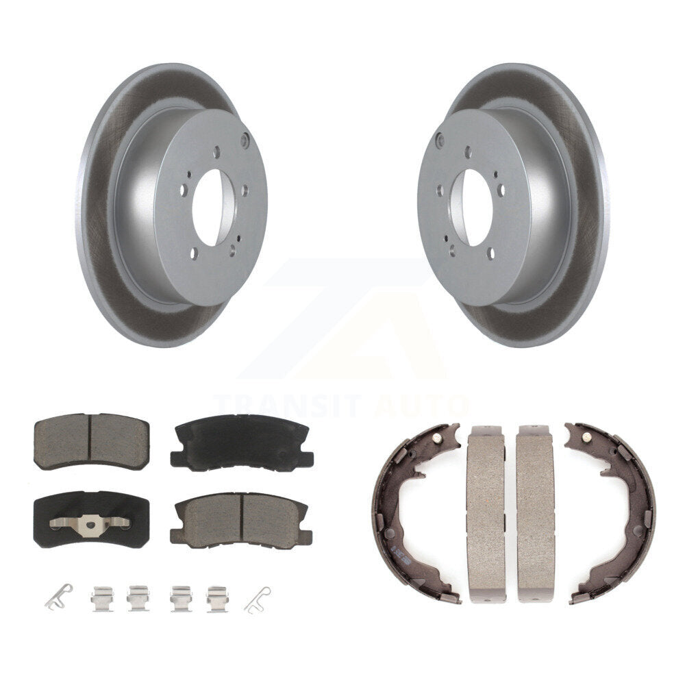 Transit Auto KGC-103107 Disc Brake Kit for 2007-2011 Mitsubishi Outlander - Rear