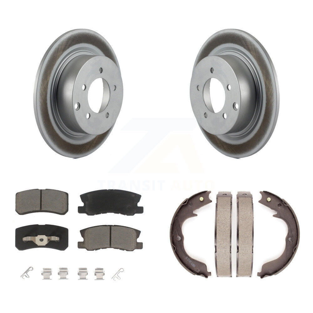 Transit Auto KGC-103108 Disc Brake Kit for 2008 Mitsubishi Outlander - Rear