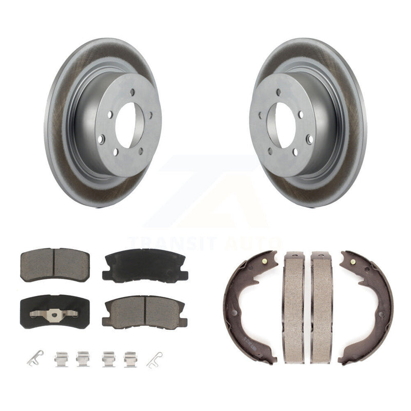 Transit Auto KGC-103108 Disc Brake Kit for 2008 Mitsubishi Outlander - Rear