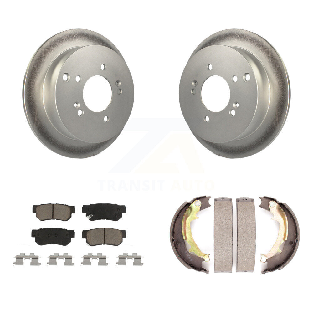Transit Auto KGC-103116 Disc Brake Kit for 2001-2010 Hyundai Tucson, Kia Sportage, Hyundai Santa Fe - Rear