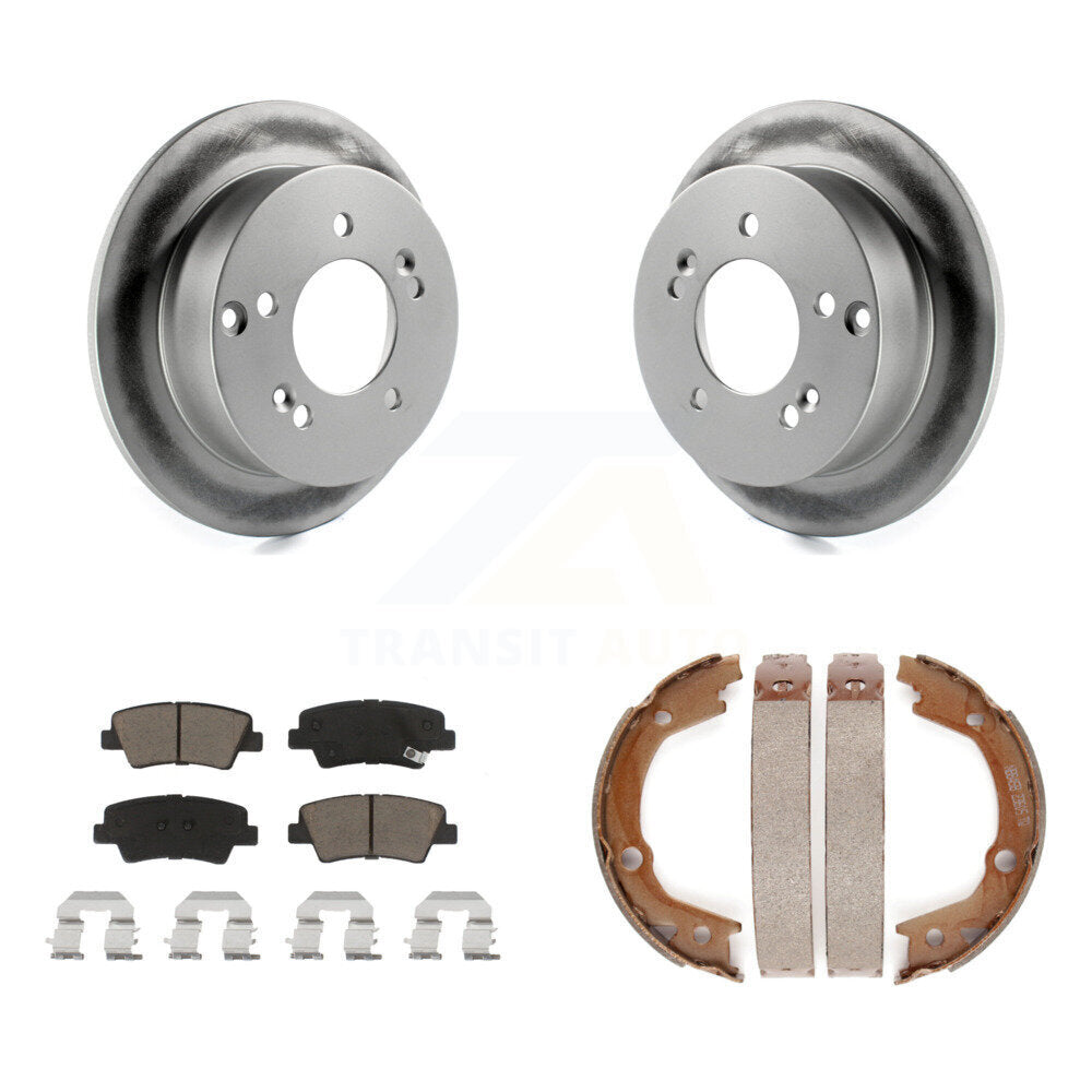 Transit Auto KGC-103118 Disc Brake Kit for 2008-2010 Hyundai Sonata - Rear