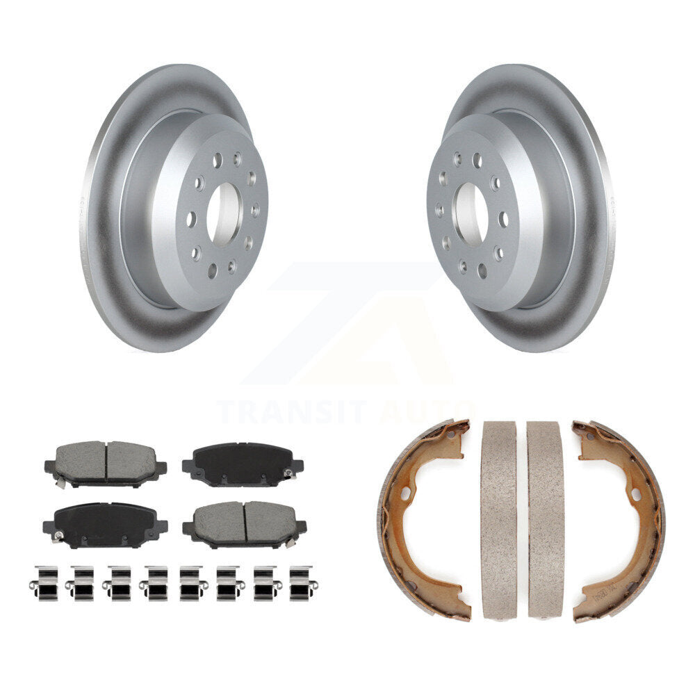 Transit Auto KGC-103122 Disc Brake Kit for 2018-2020 Jeep Wrangler - Rear