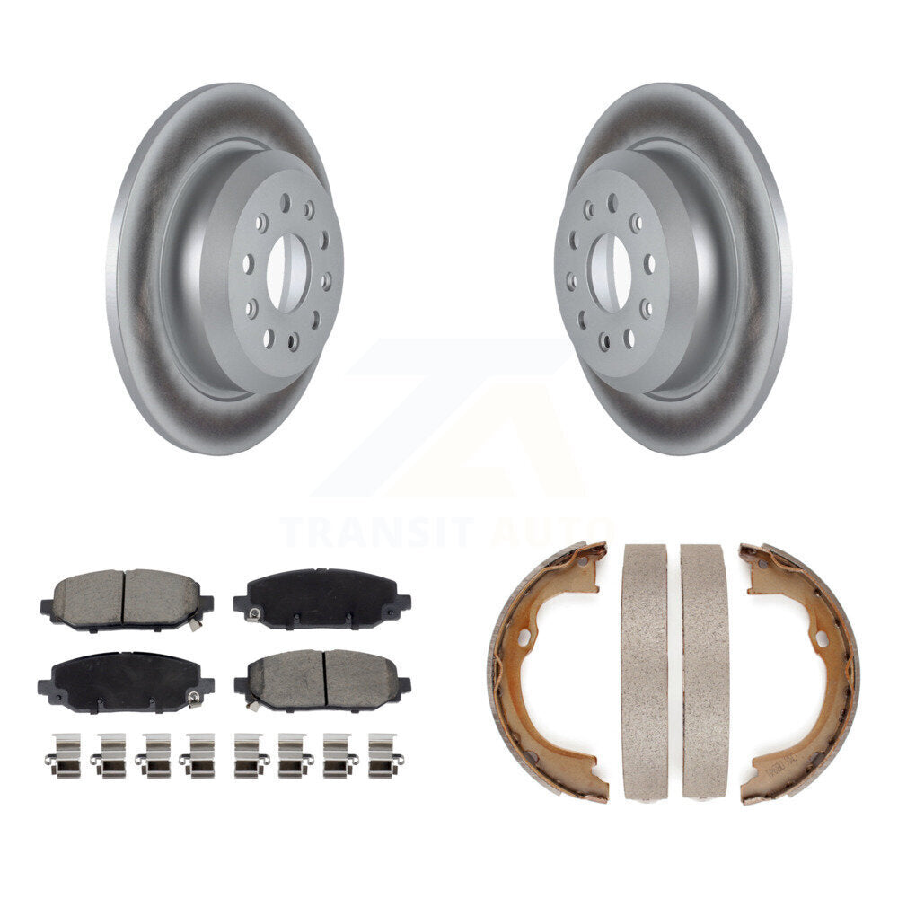 Transit Auto KGC-103123 Disc Brake Kit for 2018-2020 Jeep Wrangler - Rear