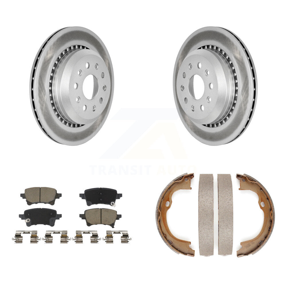 Transit Auto KGC-103124 Disc Brake Kit for 2020-2022 Jeep Wrangler, Jeep Gladiator - Rear