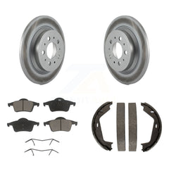 Transit Auto KGC-103128 Disc Brake Kit for 1999-2006 Volvo XC70, Volvo S80 - Rear