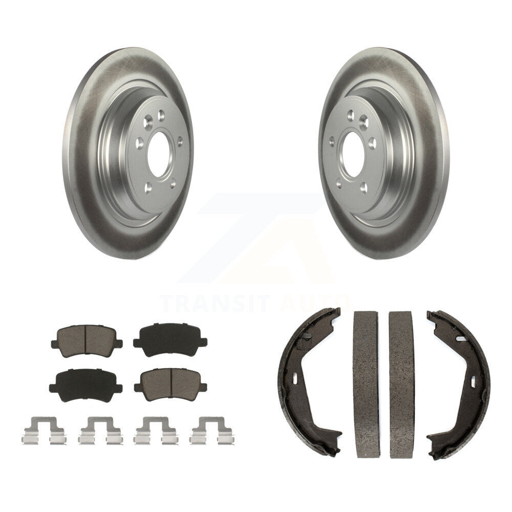 Transit Auto KGC-103130 Disc Brake Kit for 2007-2009 Volvo S80 - Rear