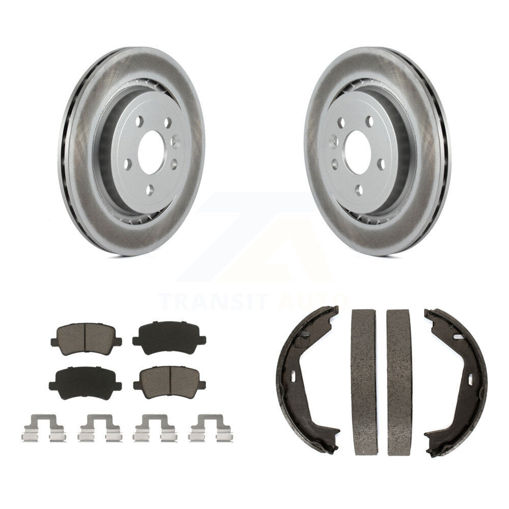 Transit Auto KGC-103131 Disc Brake Kit for 2007-2009 Volvo S80 - Rear
