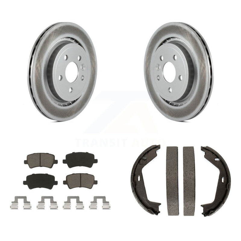 Transit Auto KGC-103131 Disc Brake Kit for 2007-2009 Volvo S80 - Rear