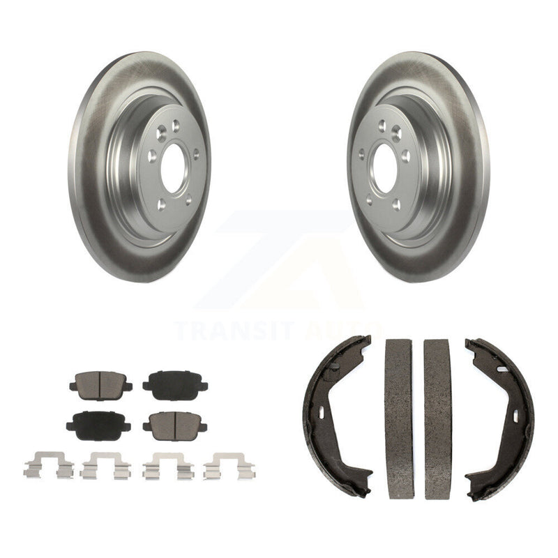 Transit Auto KGC-103132 Disc Brake Kit for 2008-2009 Volvo S80 - Rear