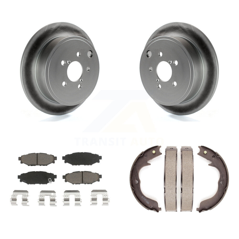 Transit Auto KGC-103133 Disc Brake Kit for 2008-2014 Subaru Impreza, Subaru Legacy and More - Rear