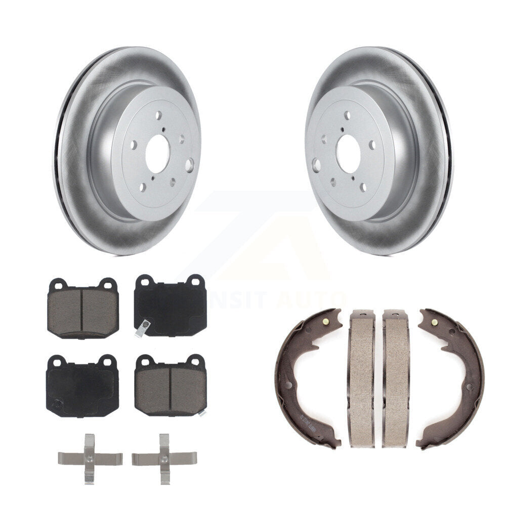 Transit Auto KGC-103134 Disc Brake Kit for 2009-2014 Subaru Impreza - Rear