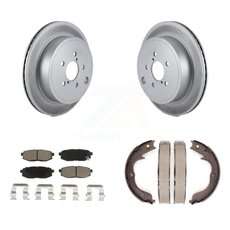 Transit Auto KGC-103136 Disc Brake Kit for 2010-2012 Subaru Legacy, Subaru Outback - Rear