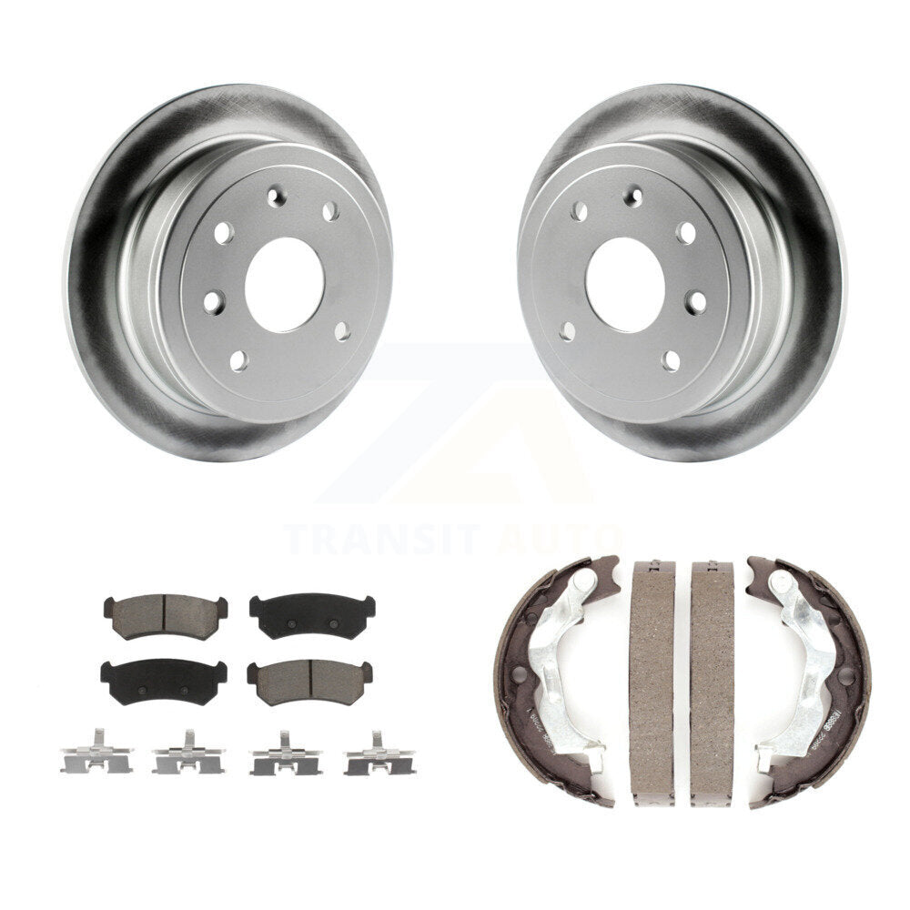 Transit Auto KGC-103142 Disc Brake Kit for 2004-2006 Suzuki Reno, Suzuki Forenza - Rear