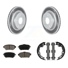 Transit Auto KGC-103144 Disc Brake Kit for 2018-2023 Nissan Rogue Sport, Nissan Qashqai, Nissan Rogue - Rear