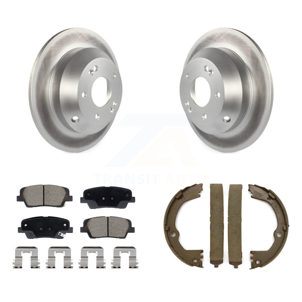 Transit Auto KGC-103148 Disc Brake Kit for 2013-2016 Hyundai Santa Fe XL, Kia Sorento and More - Rear
