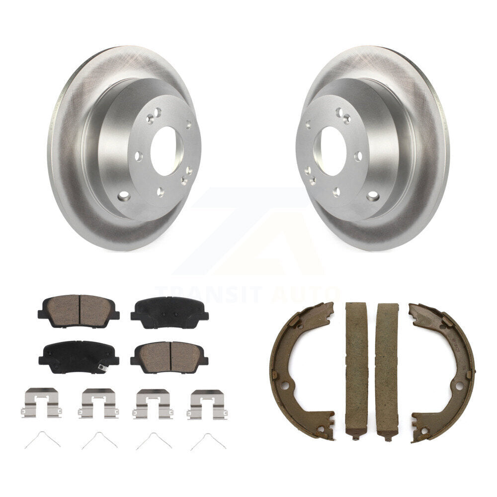 Transit Auto KGC-103150 Disc Brake Kit for 2017-2019 Hyundai Santa Fe XL, Hyundai Santa Fe, Hyundai Santa Fe Sport - Rear