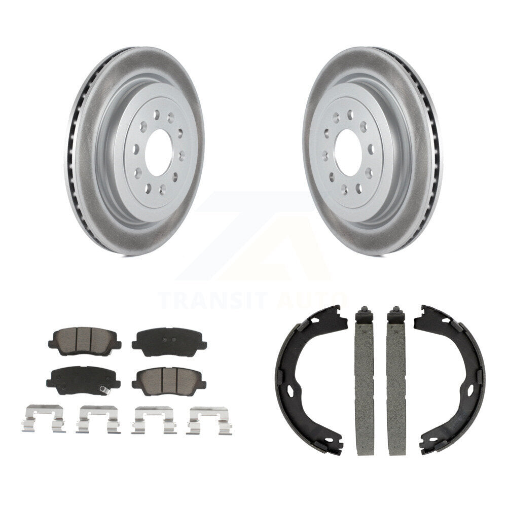 Transit Auto KGC-103151 Disc Brake Kit for 2013-2019 Cadillac ATS - Rear