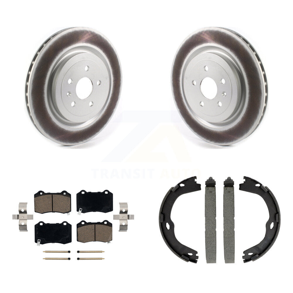 Transit Auto KGC-103152 Disc Brake Kit for 2016-2023 Chevrolet Camaro, Cadillac CTS - Rear