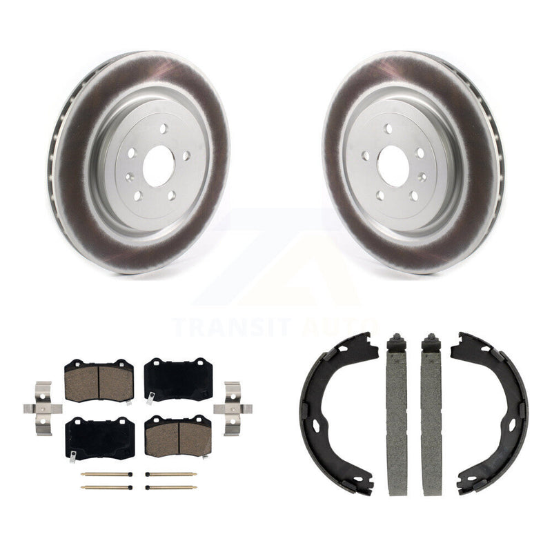Transit Auto KGC-103152 Disc Brake Kit for 2016-2023 Chevrolet Camaro, Cadillac CTS - Rear