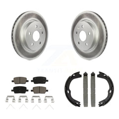 Transit Auto KGC-103153 Disc Brake Kit for 2016-2022 Chevrolet Camaro - Rear