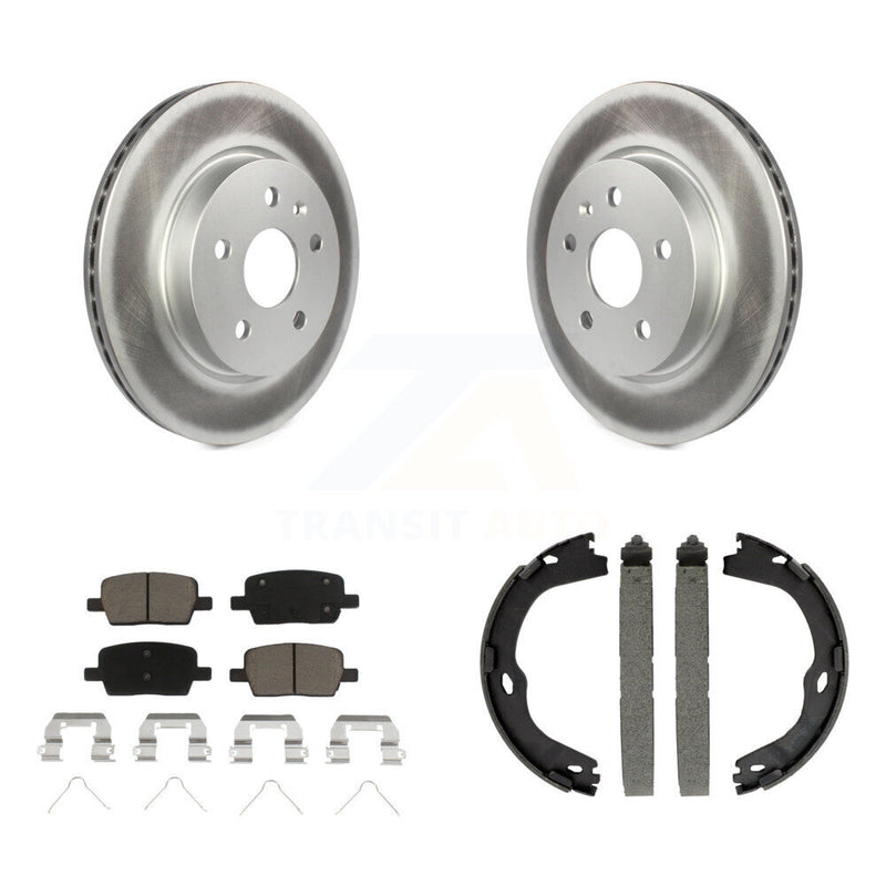 Transit Auto KGC-103153 Disc Brake Kit for 2016-2022 Chevrolet Camaro - Rear