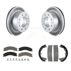Transit Auto KGC-103155 Disc Brake Kit for 2011-2019 Chevrolet Suburban 3500 HD, Chevrolet Silverado 2500 HD, GMC Sierra 2500 HD - Rear