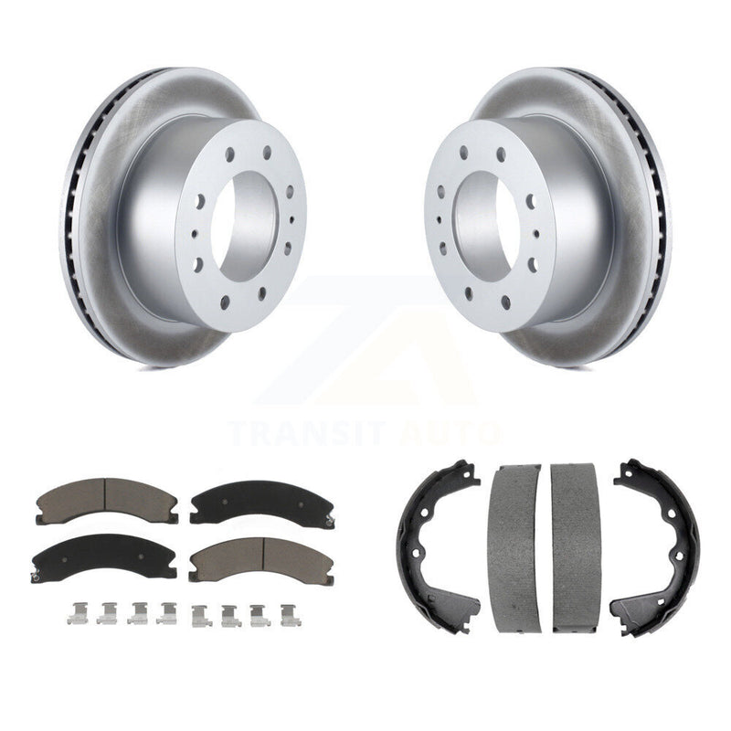 Transit Auto KGC-103155 Disc Brake Kit for 2011-2019 Chevrolet Suburban 3500 HD, Chevrolet Silverado 2500 HD, GMC Sierra 2500 HD - Rear