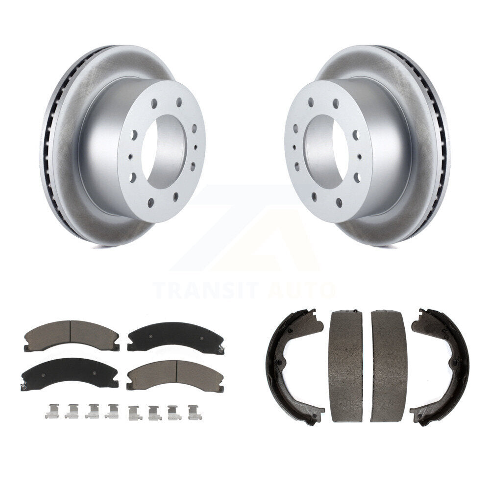 Transit Auto KGC-103156 Disc Brake Kit for 2011-2019 GMC Sierra 2500 HD, Chevrolet Suburban 3500 HD, Chevrolet Silverado 2500 HD - Rear