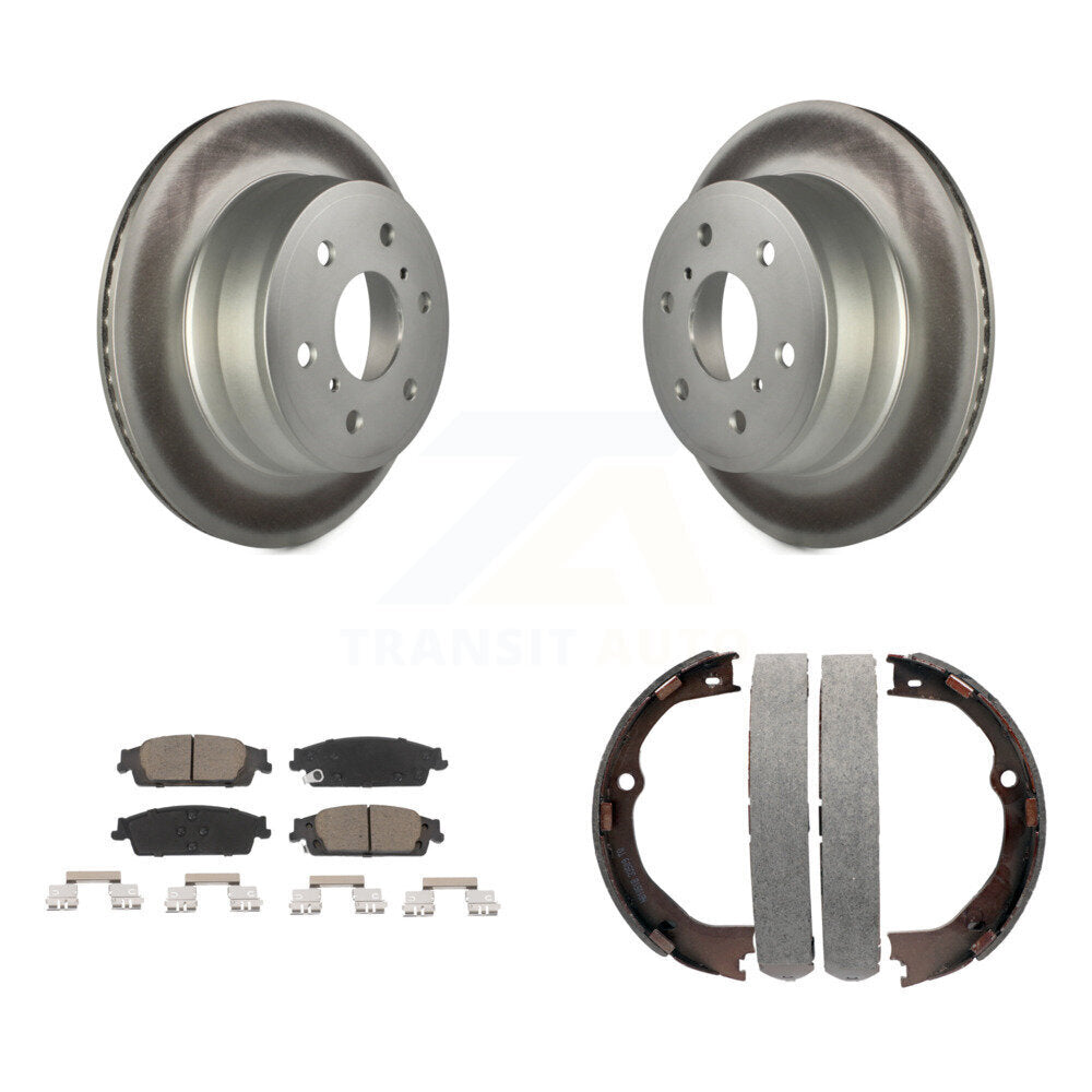 Transit Auto KGC-103157 Disc Brake Kit for 2014-2020 Chevrolet Suburban, Chevrolet Silverado 1500 LD and More - Rear