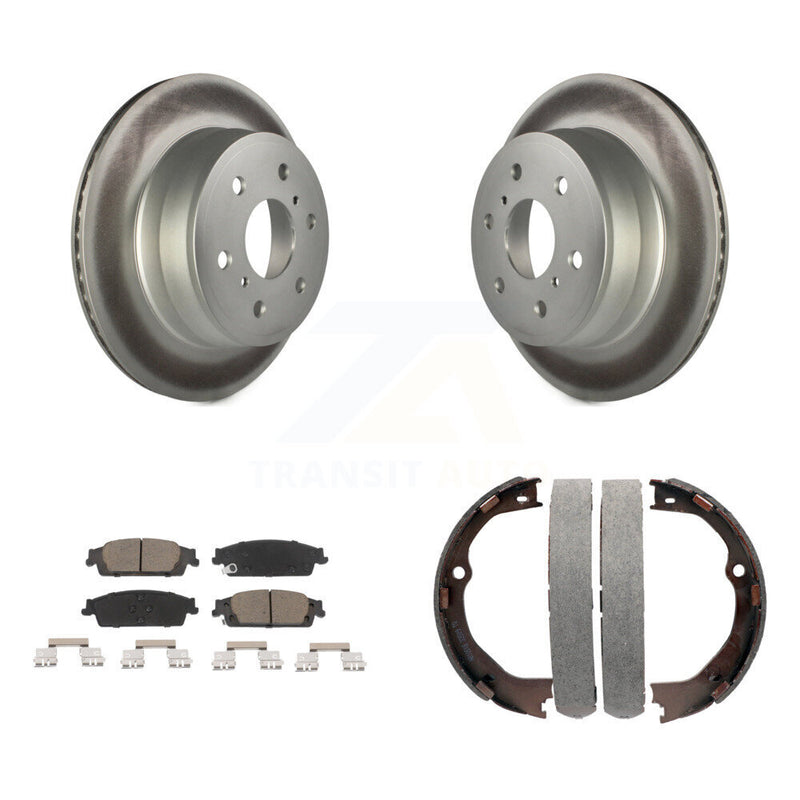 Transit Auto KGC-103157 Disc Brake Kit for 2014-2020 Chevrolet Suburban, Chevrolet Silverado 1500 LD and More - Rear