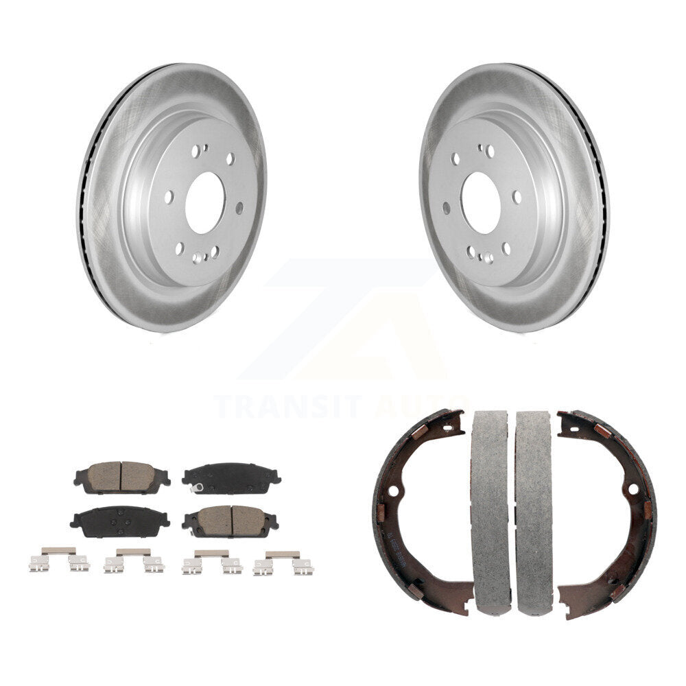 Transit Auto KGC-103159 Disc Brake Kit for 2019 Chevrolet Silverado 1500 LD, GMC Sierra 1500 Limited - Rear