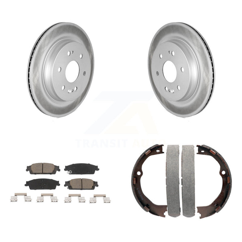 Transit Auto KGC-103159 Disc Brake Kit for 2019 Chevrolet Silverado 1500 LD, GMC Sierra 1500 Limited - Rear