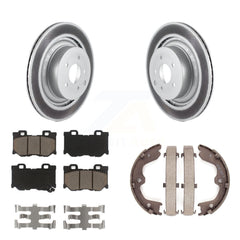Transit Auto KGC-103170 Disc Brake Kit for 2009-2016 INFINITI Q60, INFINITI G37, Nissan 370Z - Rear