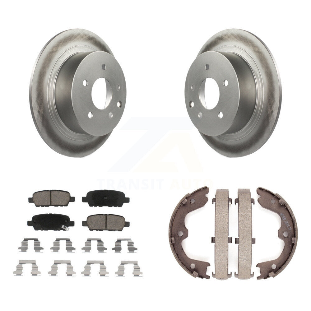 Transit Auto KGC-103171 Disc Brake Kit for 2002-2023 Nissan Altima, Nissan Maxima - Rear