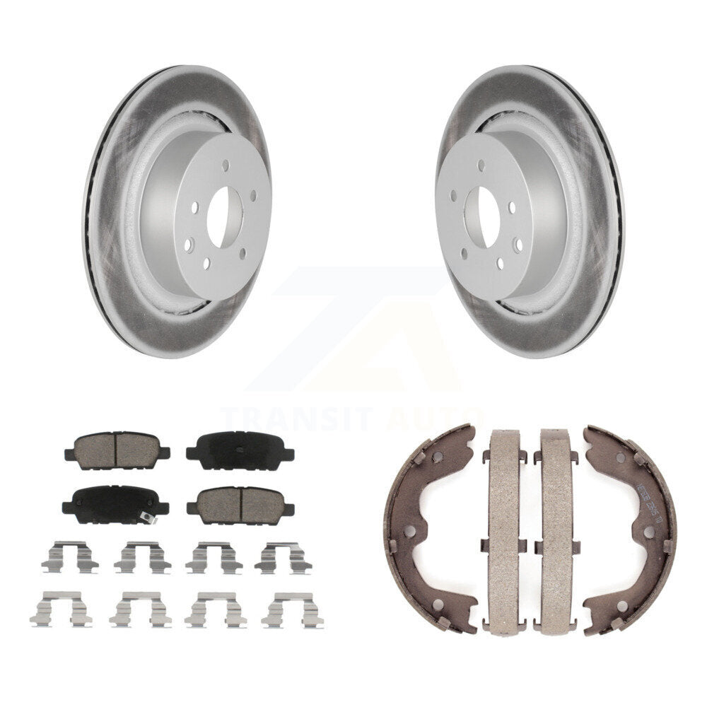 Transit Auto KGC-103172 Disc Brake Kit for 2007-2014 INFINITI Q60, INFINITI G35 - Rear
