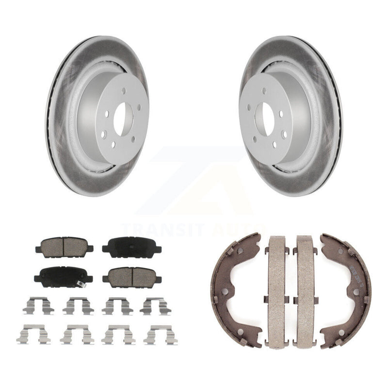 Transit Auto KGC-103172 Disc Brake Kit for 2007-2014 INFINITI Q60, INFINITI G35 - Rear