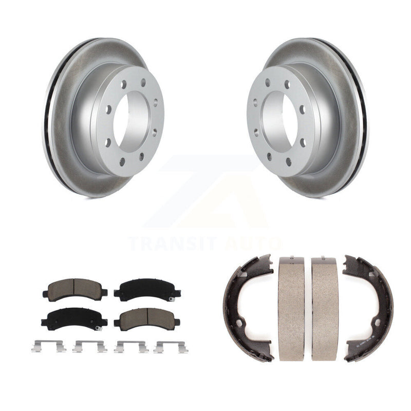 Transit Auto KGC-103180 Disc Brake Kit for 2008-2018 Chevrolet Express 2500, GMC Savana 2500 and More - Rear