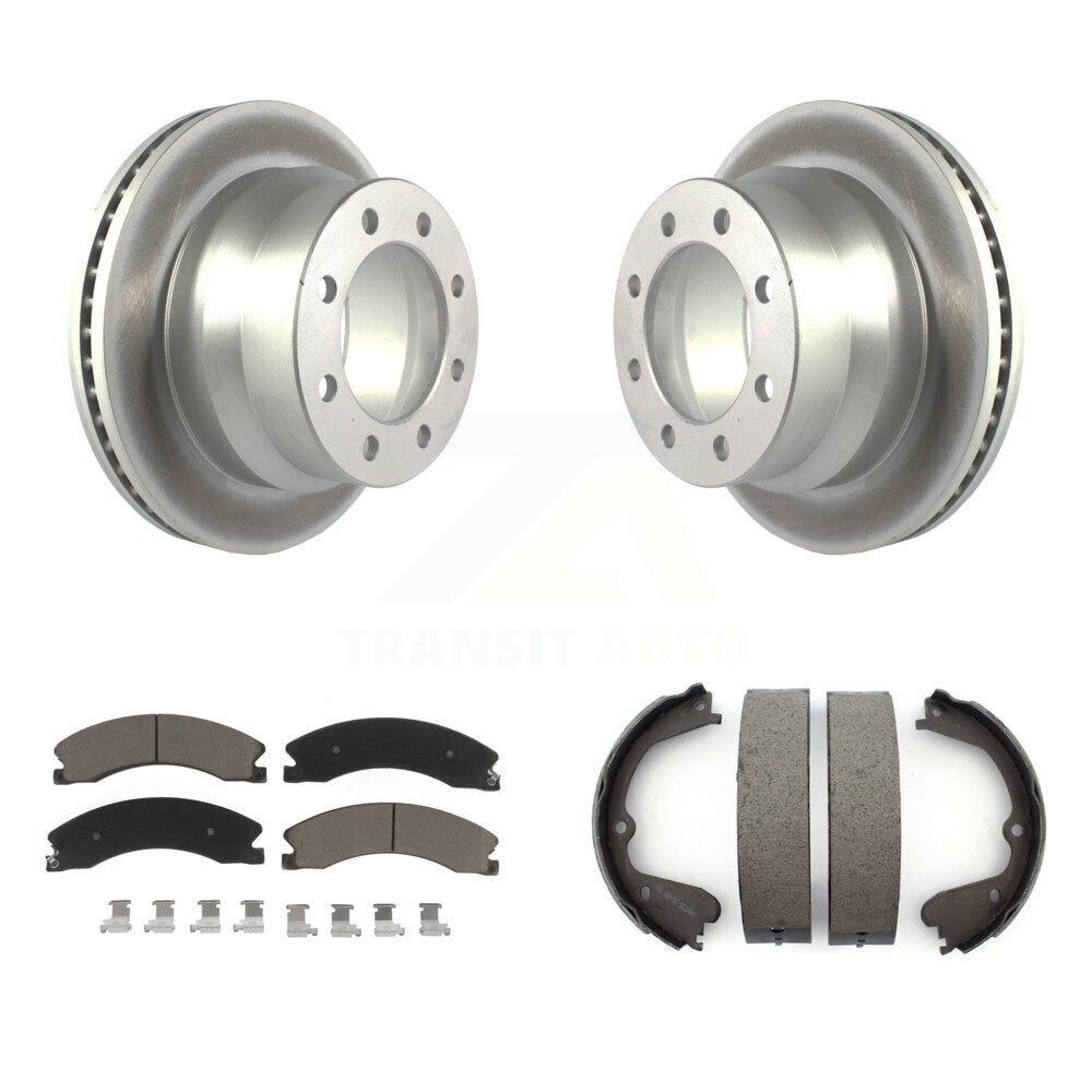 Transit Auto KGC-103181 Disc Brake Kit for 2009-2020 Chevrolet Express 4500, Chevrolet Express 3500 and More - Rear