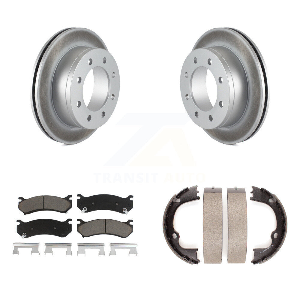 Transit Auto KGC-103186 Disc Brake Kit for 2007-2013 Chevrolet Silverado 2500 HD, Chevrolet Suburban 2500 and More - Rear
