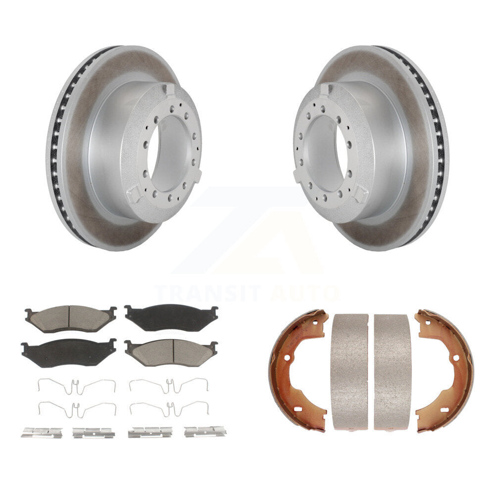 Transit Auto KGC-103191 Disc Brake Kit for 2005-2016 Ford F-450 Super Duty, Ford F-550 Super Duty, Ford LCF - Rear