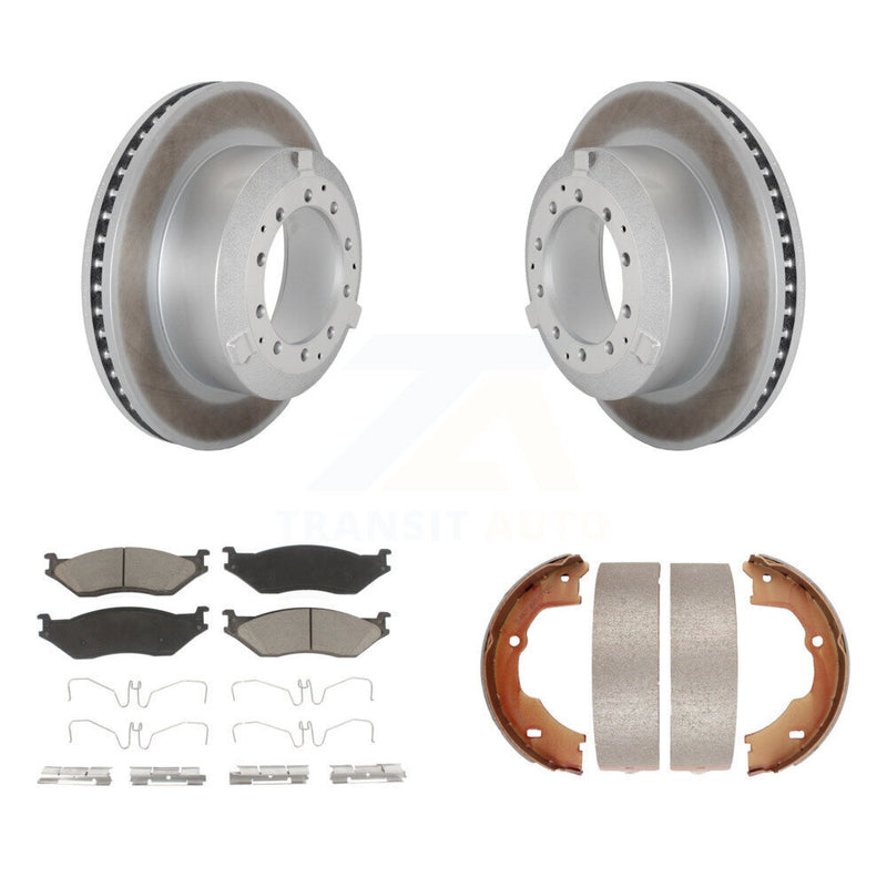Transit Auto KGC-103191 Disc Brake Kit for 2005-2016 Ford F-450 Super Duty, Ford F-550 Super Duty, Ford LCF - Rear