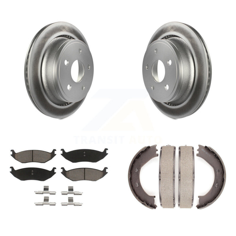 Transit Auto KGC-103197 Disc Brake Kit for 2004-2008 Dodge Ram 1500, Chrysler Aspen, Dodge Durango - Rear