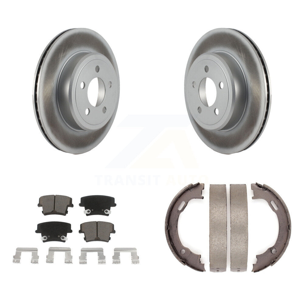 Transit Auto KGC-103202 Disc Brake Kit for 2005-2021 Dodge Challenger, Dodge Charger and More - Rear