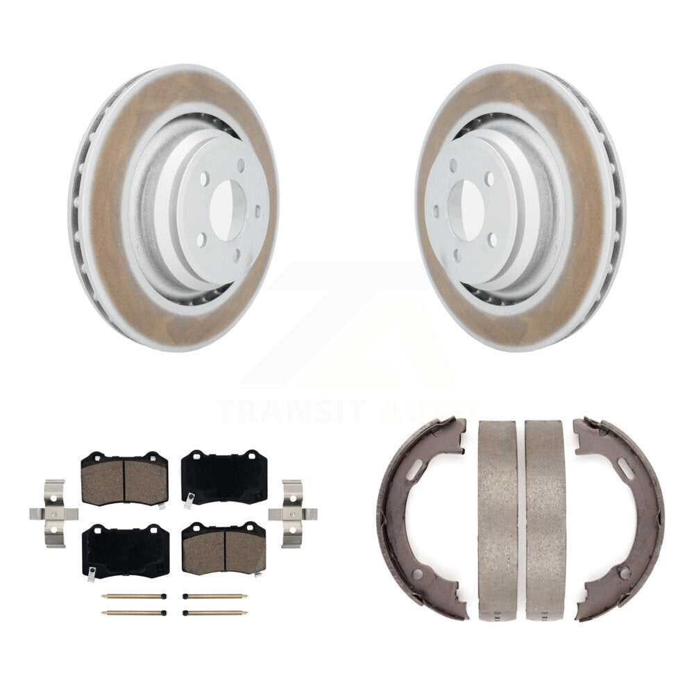 Transit Auto KGC-103205 Disc Brake Kit for 2005-2021 Dodge Challenger, Dodge Charger and More - Rear
