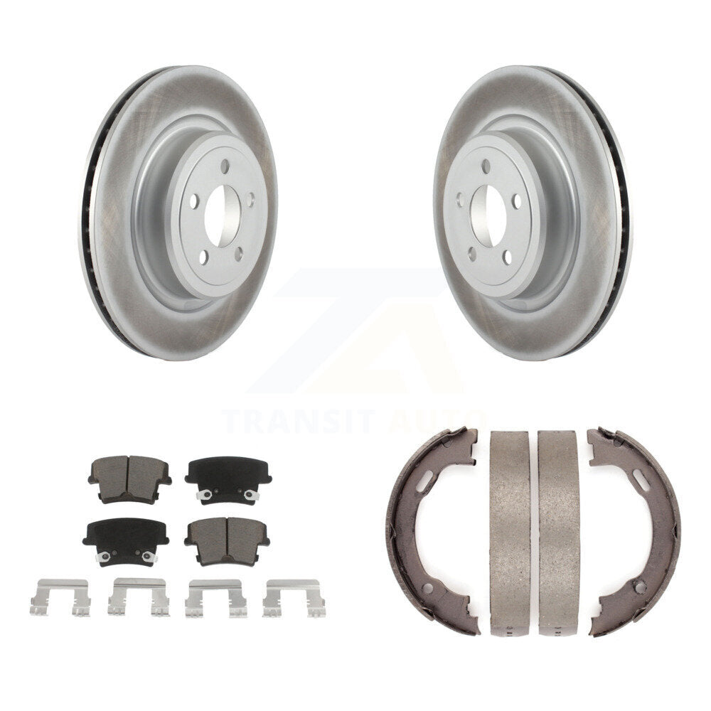 Transit Auto KGC-103206 Disc Brake Kit for 2006-2016 Dodge Charger, Dodge Magnum - Rear