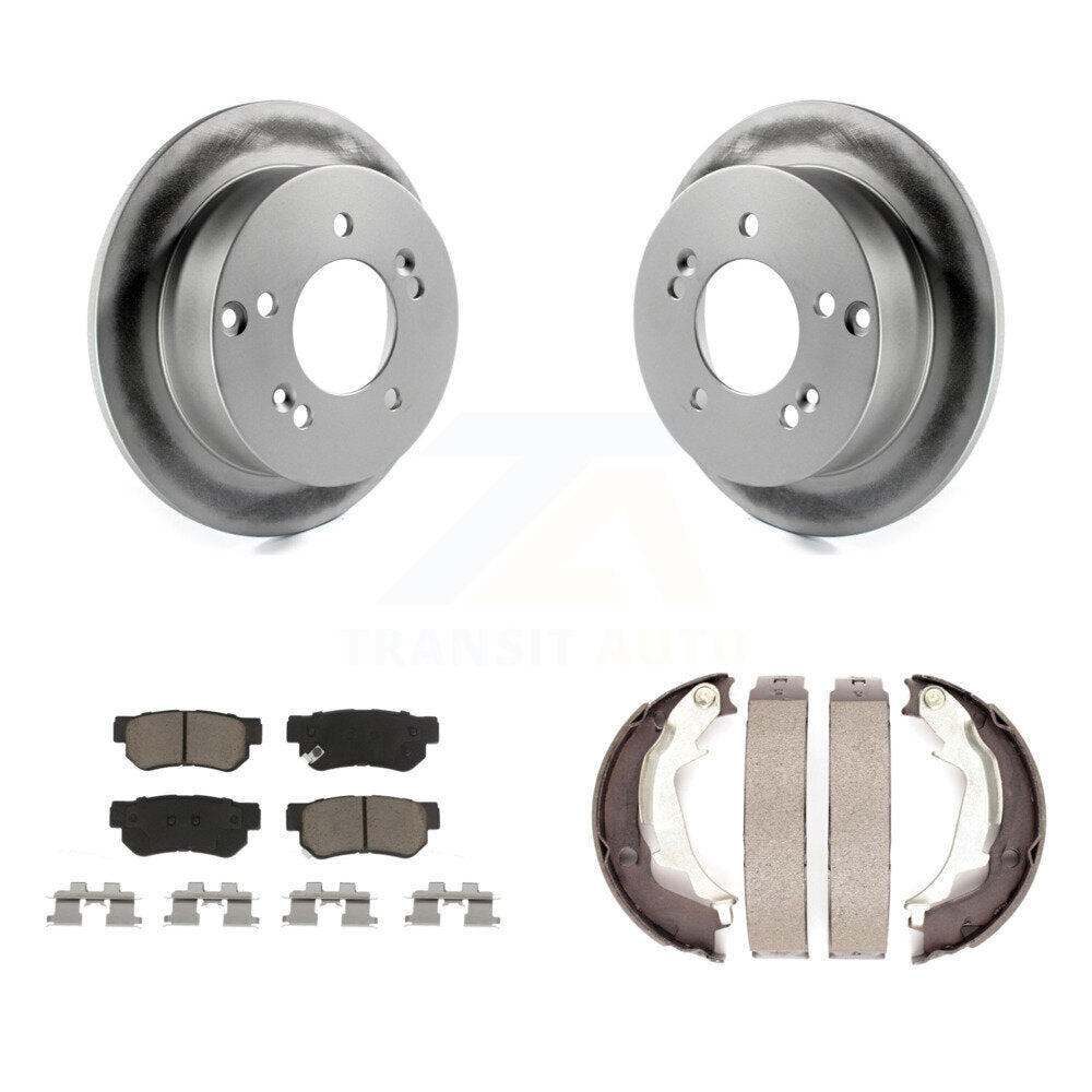 Transit Auto KGC-103219 Disc Brake Kit for 2001-2006 Kia Optima, Hyundai Sonata and More - Rear