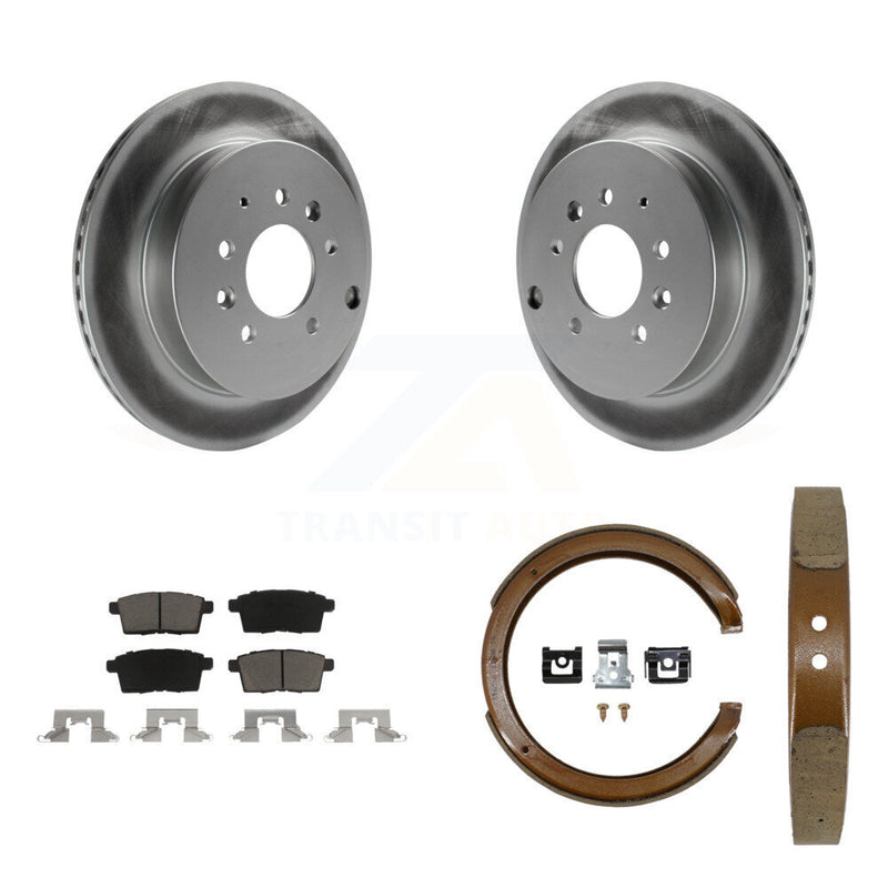 Transit Auto KGC-103222 Disc Brake Kit for 2007-2012 Ford Edge, Lincoln MKX, Mazda CX-7 - Rear