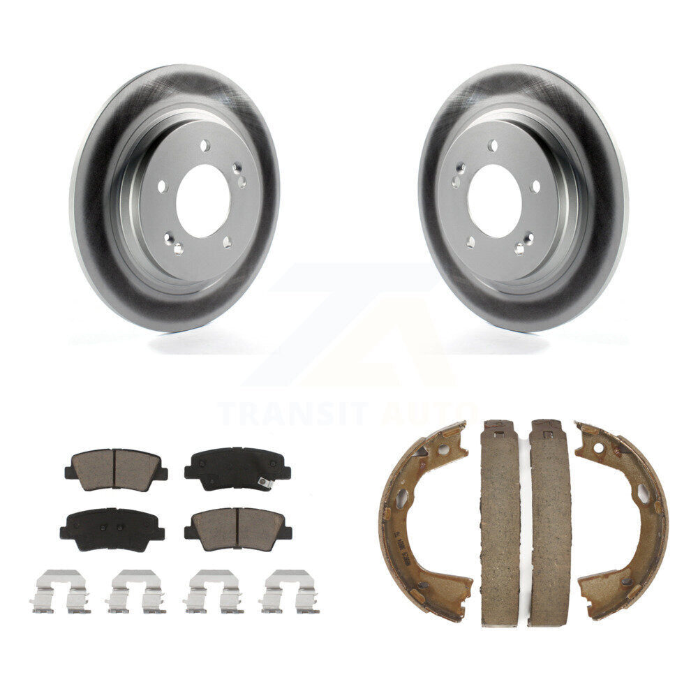 Transit Auto KGC-103224 Disc Brake Kit for 2015-2017 Hyundai Azera, Hyundai Sonata - Rear