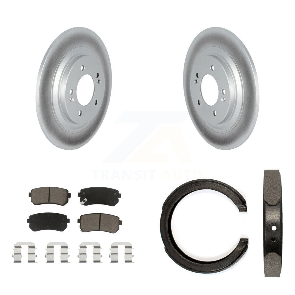 Transit Auto KGC-103229 Disc Brake Kit for 2017 Kia Cadenza - Rear